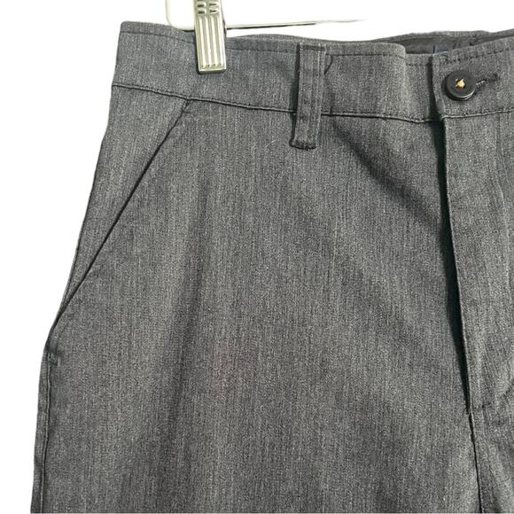 Gentlemens OutfittersShorts Black 34 Stretch Styled for Dapper Gents Flat Front - Picture 2 of 7